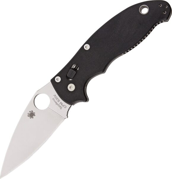 Spyderco Manix 2 - Satin Blade - Black G10 - EDC Knife - NIB